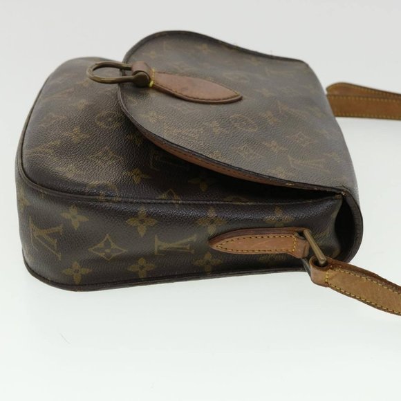 LOUIS VUITTON Monogram Saint Cloud GM Shoulder Bag LV Auth am3133 - Picture 3 of 12